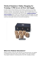 Medical Simulators Online Shopping for Training _ CPR Savers & First Aid Supply(1)-1 - slide 1