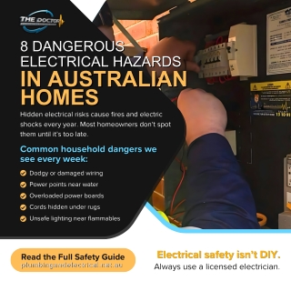 8 Dangerous Electrical Hazards in Australian Homes