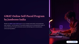 GMAT Online Self-Paced Prep: Study Smarter, On Your Own Terms