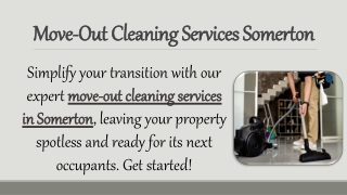 Move-Out Cleaning Services Somerton