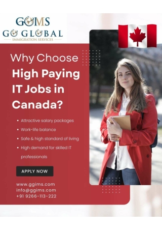 Why Choose High Paying IT Jobs in Canada