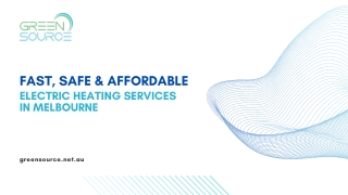 Fast, Safe & Affordable Electric Heating Services in Melbourne