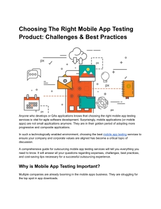 Choosing The Right Mobile App Testing Product_ Challenges & Best Practices