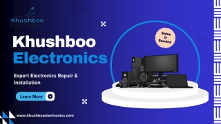 Khushboo Electronics  Expert Electronics Repair in Gurgaon