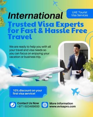International UAE Tourist Visa Services Trusted Visa Experts