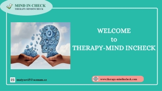 Welcome to Therapy-  Mindincheck