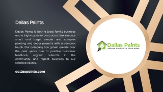 Dallas Commercial Painting