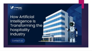 How Artificial Intelligence Is Transforming the hospitality Industry