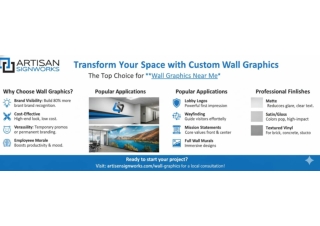 Transform Your Business with Custom Wall Graphics Near Me
