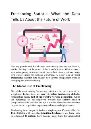 Freelancing Statistics