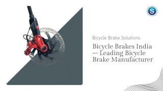 Bicycle Brakes Manufacturer in India | Disc & V Brakes in Punjab