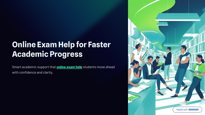 PPT - Online Exam Help for Faster Academic Progress PowerPoint ...