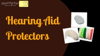 Buy High-Quality Hearing Aid Protectors for Everyday and Active Use