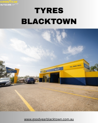 Tyres Blacktown – Premium Tyres, Expert Fitting & Trusted Service