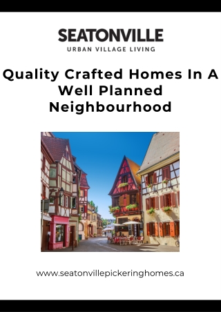 Homes Designed With Care Quality And Comfort