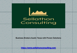 Business Brokers Austin Texas with Proven Solutions
