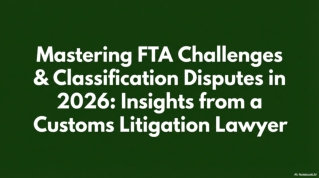 Mastering FTA Challenges & Classification Disputes in 2026