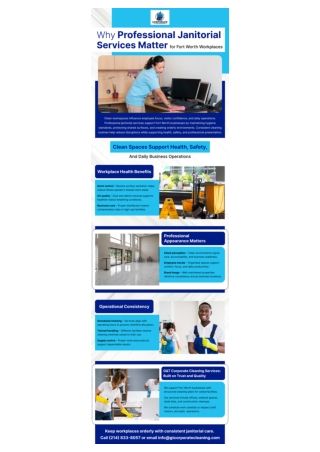Reliable Janitorial Services in Fort Worth, TX