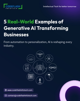 5 Real-World Examples of Generative AI in Business