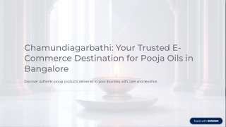 Chamundiagarbathi-Your-Trusted-E-Commerce-Destination-for-Pooja-Oils-in-Bangalore