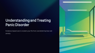 Advanced Panic Disorder Treatment Center with 24x7 Care Now