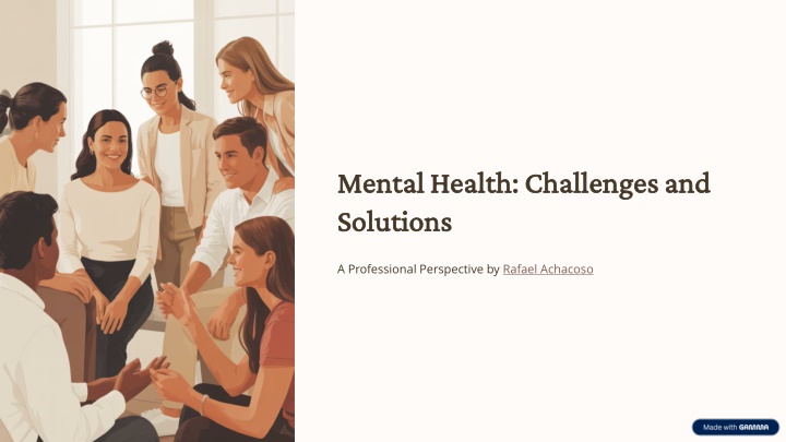 PPT - Mental Health Challenges and Solutions – by Rafael Achacoso ...