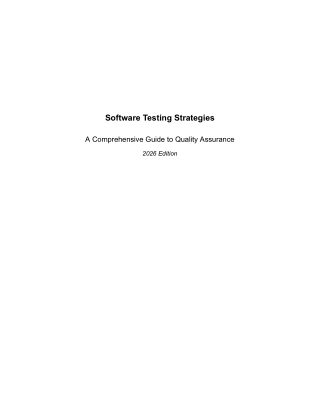 Modern Software Testing Strategies Every QA Team Should Use
