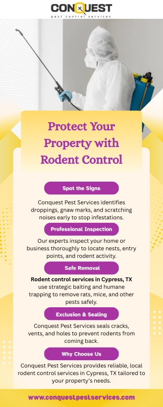 Protect Your Property with Rodent Control