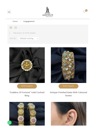 Elegant Engagement Rings & Bridal Sets – Aggarwal Abhushan