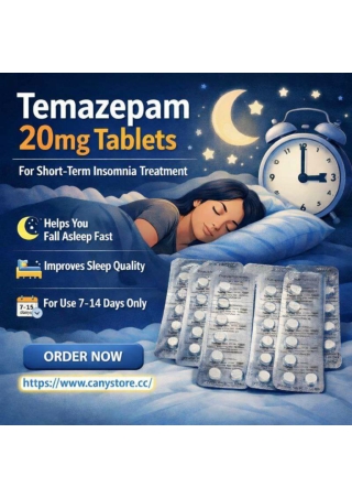 Buy Temazepam 20mg Tablets Online Fast Delivery in the UK