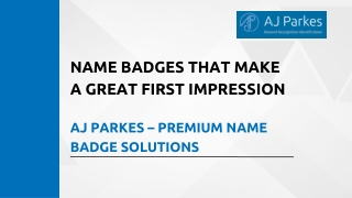 AJ Parkes Australia – Custom Badges, Medals & Branding Solutions