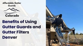 Benefits of Using Gutter Guards and Gutter Filters Denver