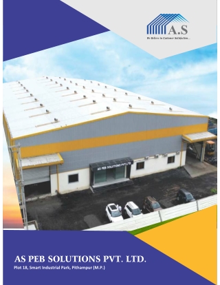 AS PEB Solutions Pvt. Ltd. – Pre Engineered Building & Steel Structure Manufactu