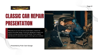 Classic Car Repair in Dubai