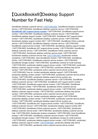 QuickBooksDesktopSupportNumberforFastHelp (1)