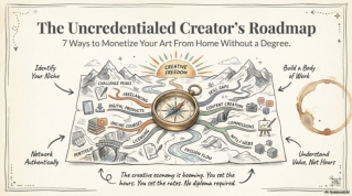 7 Proven Ways to Work From Home as an Artist (No Degree Required!)