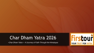Char Dham Yatra 2026
