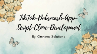 TikTok & Dubsmash Clone App Development | Omninos Solutions