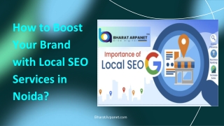 How to Boost Your Brand with Local SEO Services in Noida_