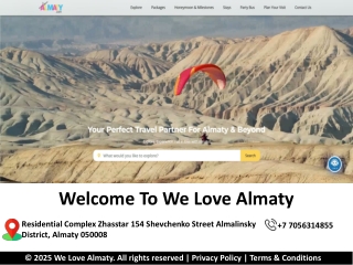 Almaty Tourist Attractions | We Love Almaty