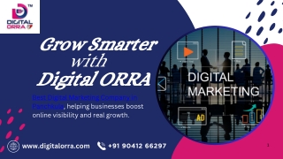 Best Digital Marketing Company in Panchkula