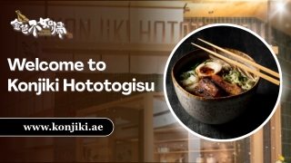 Michelin Star Japanese Restaurant Dubai