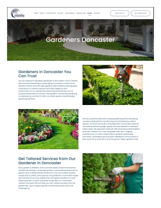 Gardeners Doncaster
