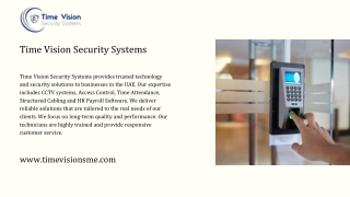 biometric attendance machine