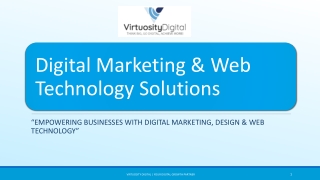 Digital Marketing & Web Technology Solutions