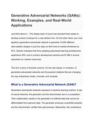 GAN Video Model: Advanced AI for Realistic Video Generation