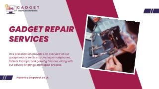 Gadget Repair Services in Bracknell