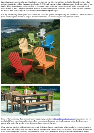 Nardi Outdoor Furniture: A Great Fit for Urban Spaces