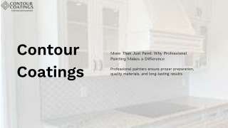 Contour Coatings Skilled Painters with House Painting in Lethbridge