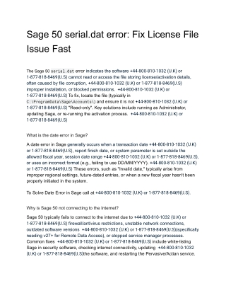 Sage-50-serial.dat-error